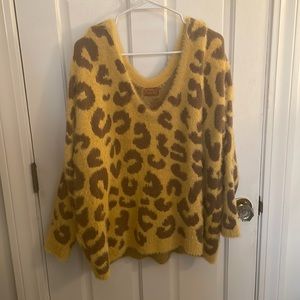 Leopard Print Sweater